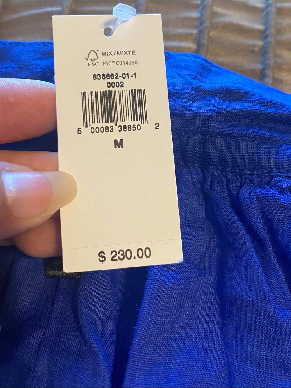 Banana Republic - NEW - Ramie Long Sleeve Tie Waist Midi Dress - Picture 13 of 13